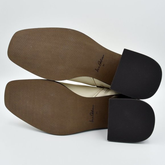 Sam Edelman Wells Zip-Up Block Heel Fashion Boots, Modern Ivory, Women's Size 10 - Picture 13 of 16